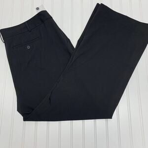 NWT Liz Claiborne Secretly Slender Trouser Pant  Sz 18 Black